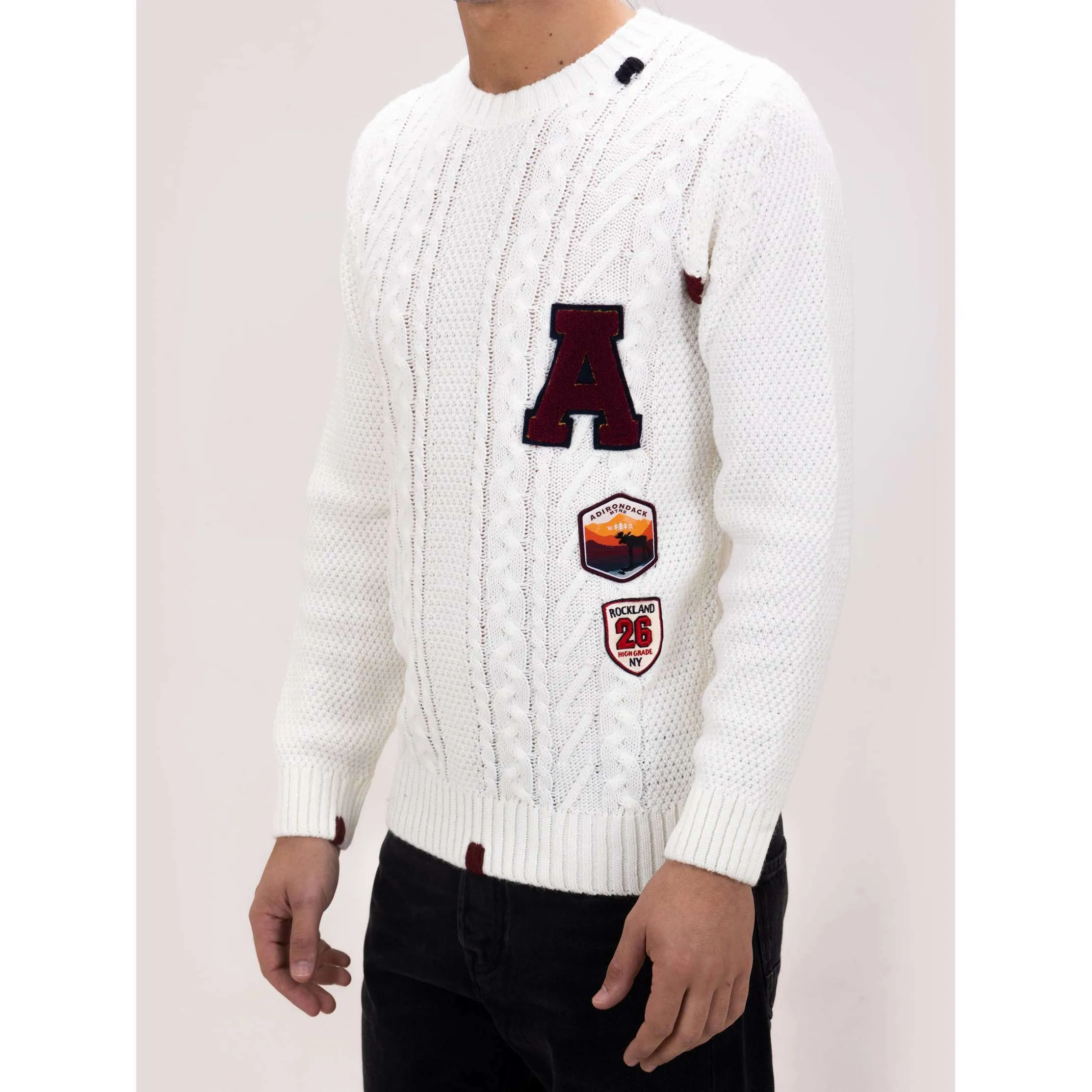 Gold rush uomo maglia girocollo BW914