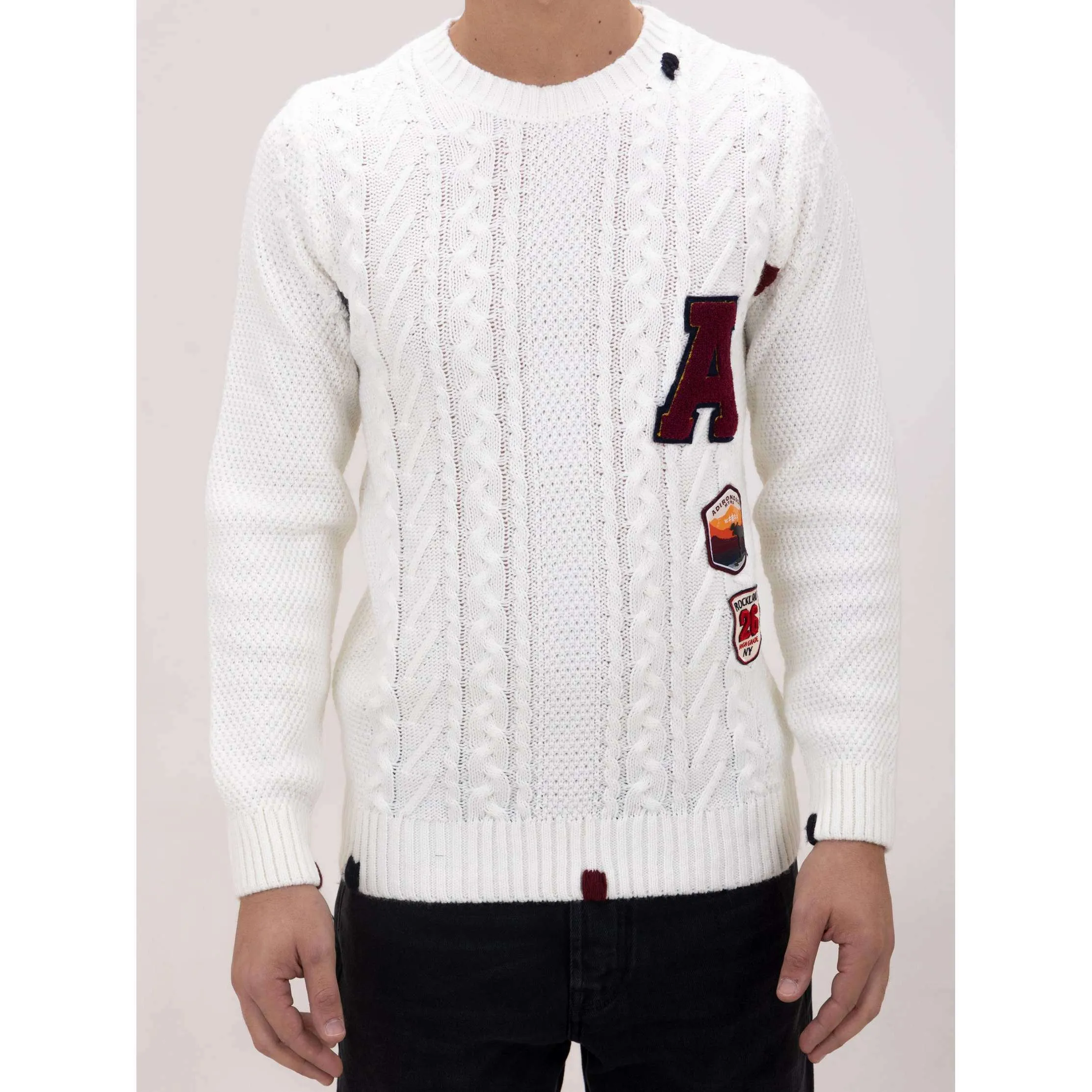Gold rush uomo maglia girocollo BW914