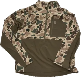 Heybo Pro 1/4 Zip Pullover-Old School Camo/Olive