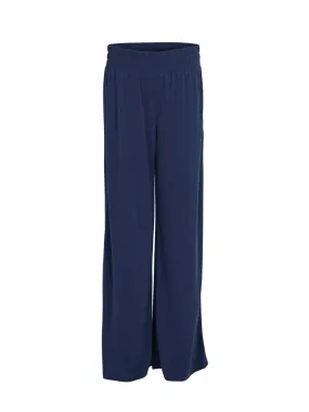 Highline Jersey Relaxed Wide Leg Pants (Peacoat)
