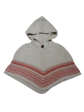 Hooded poncho size 18-24m