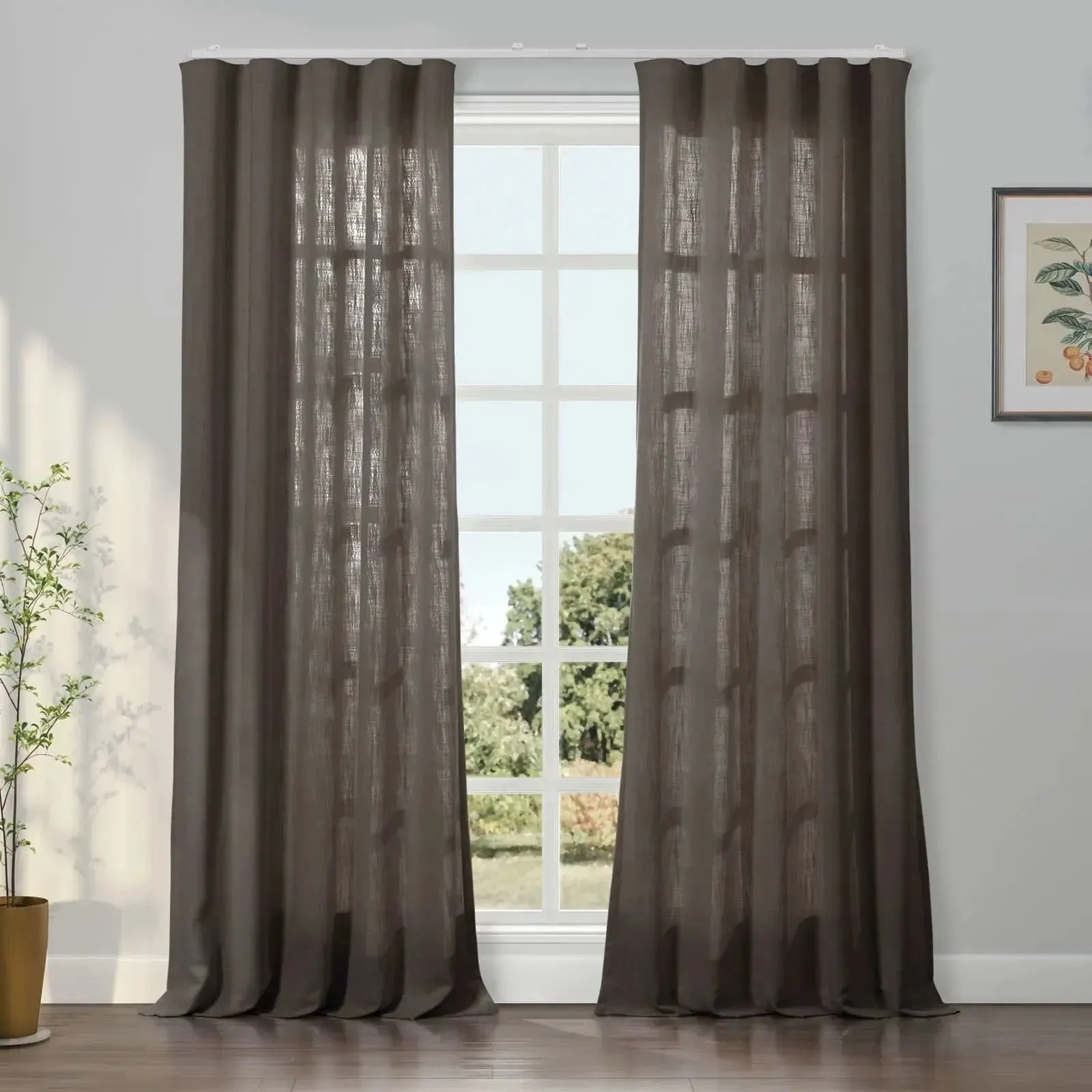 Jawara Linen Blend Ripple Fold Drapery