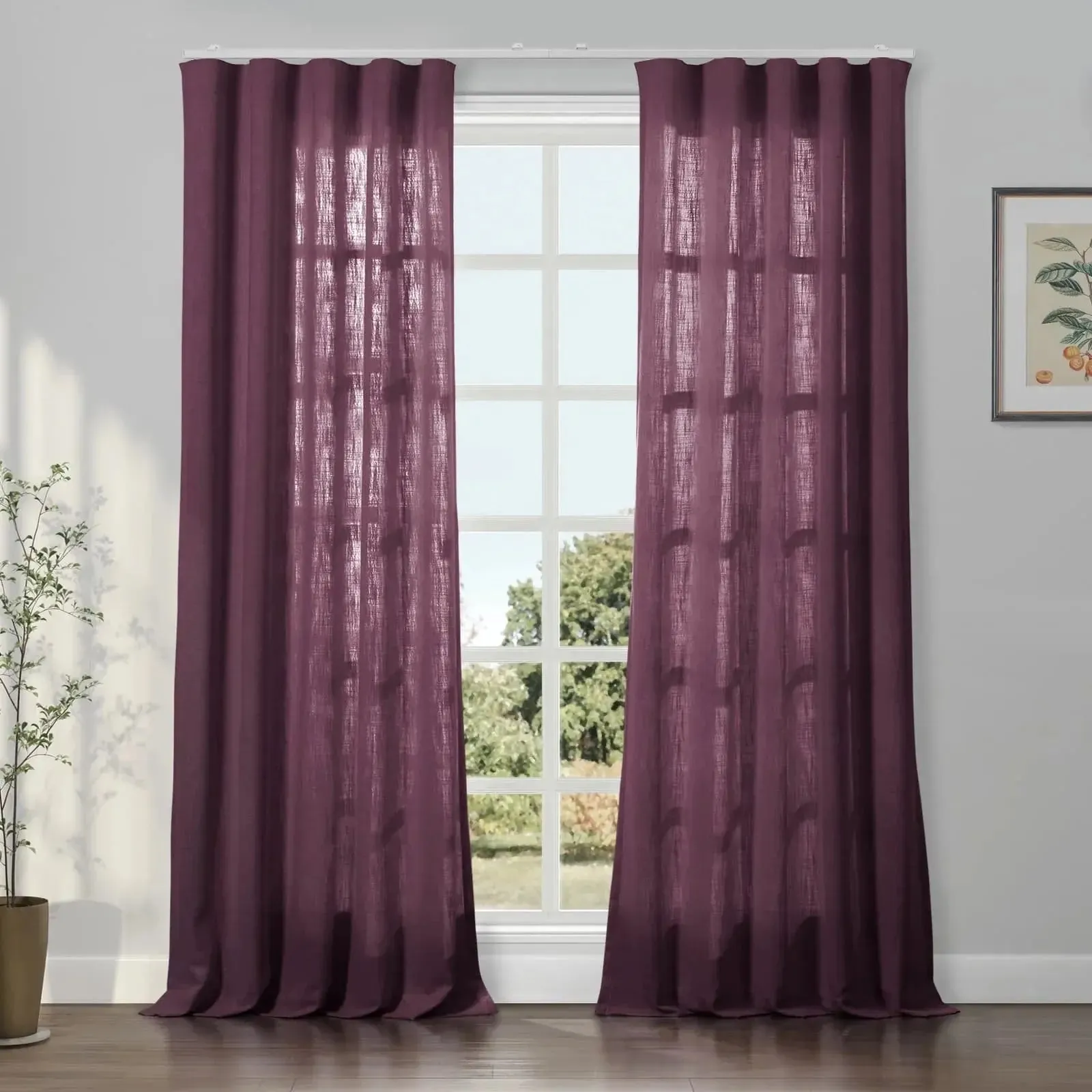Jawara Linen Blend Ripple Fold Drapery
