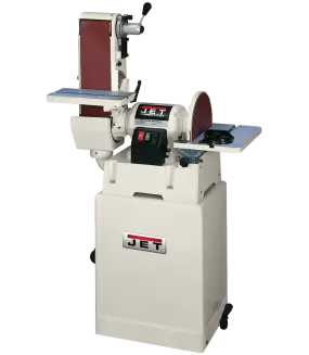 JSG-6CS, 6" x 48" Belt / 12" Disc Sander with Closed Stand