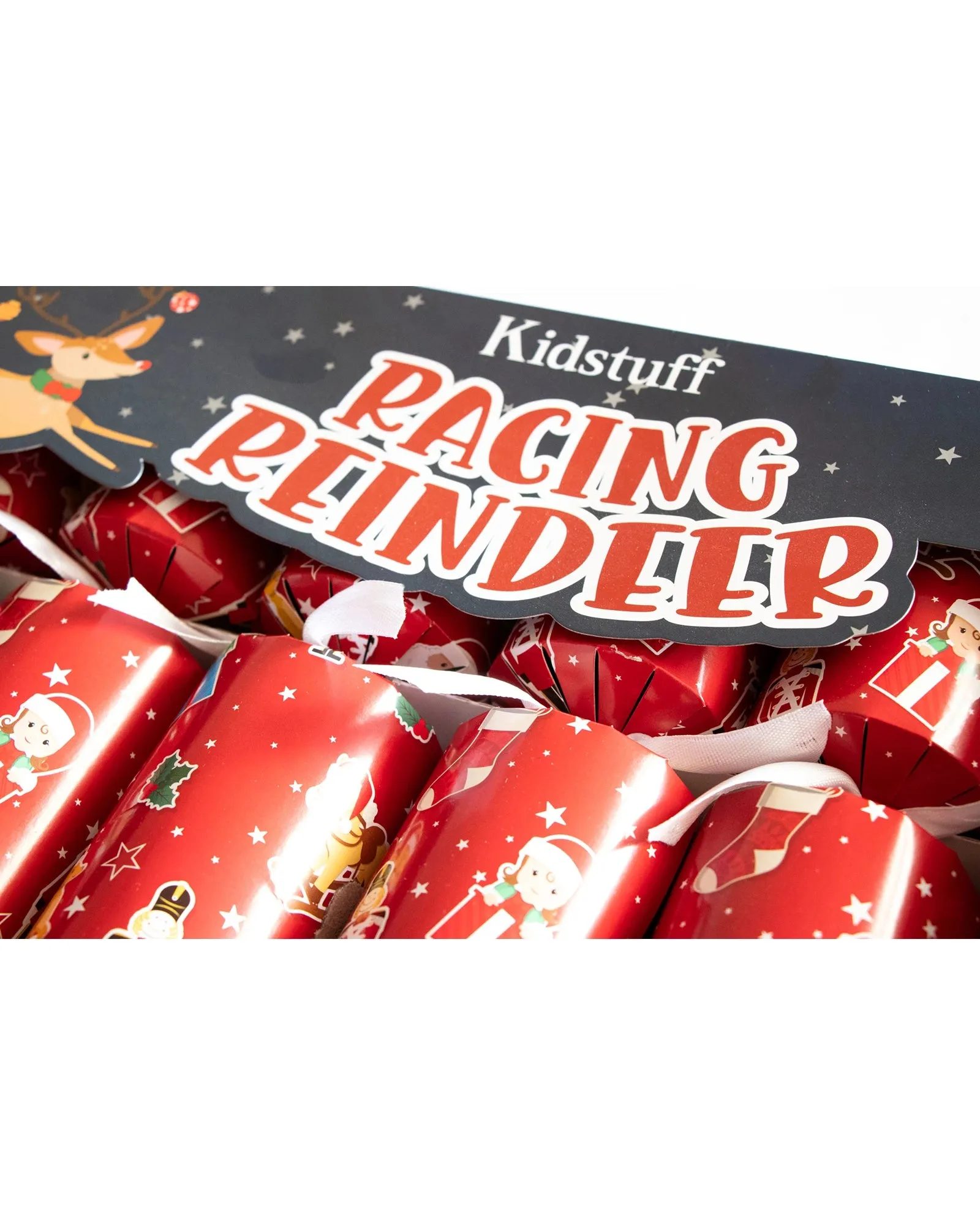 Kidstuff Racing Reindeer Crackers