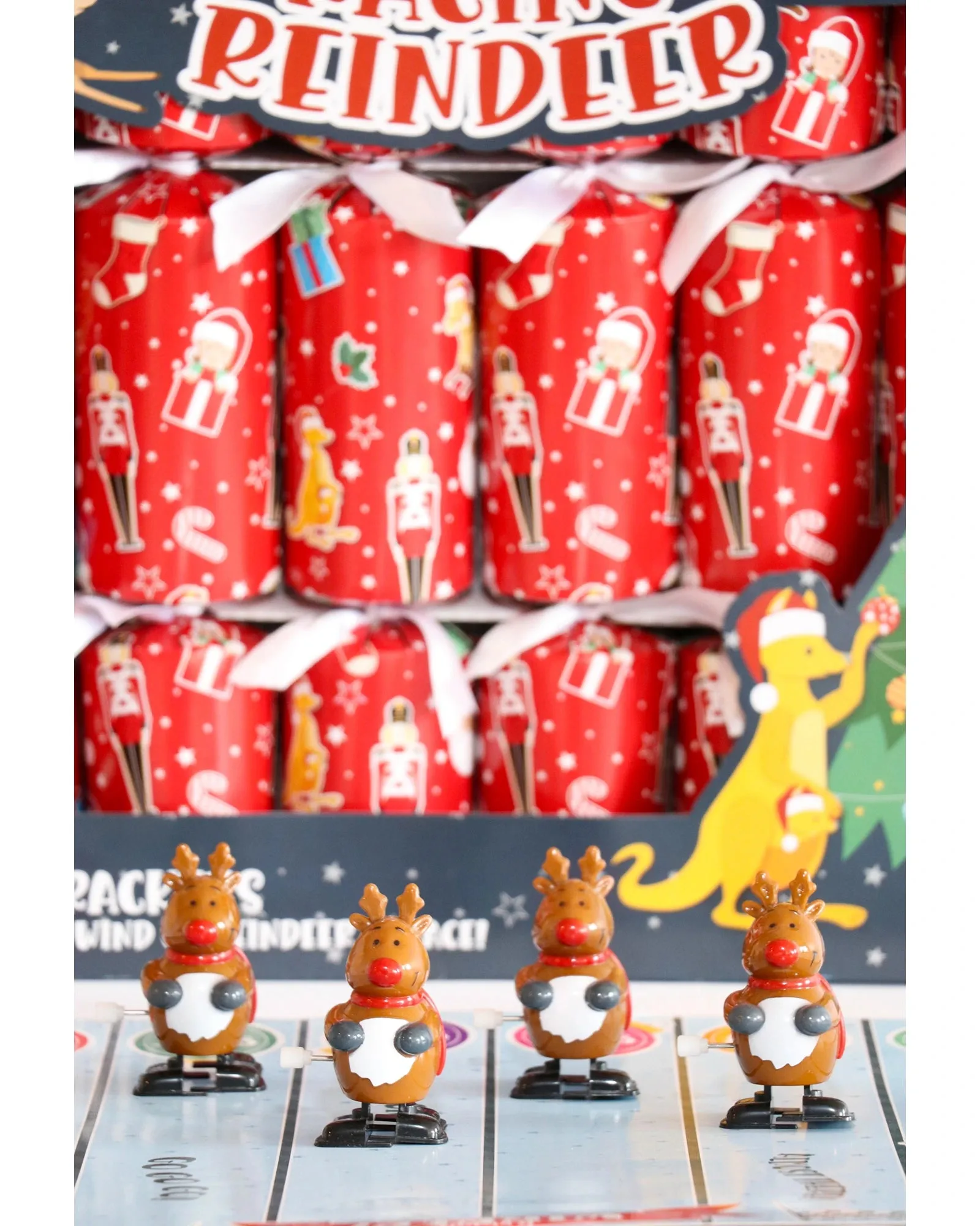 Kidstuff Racing Reindeer Crackers