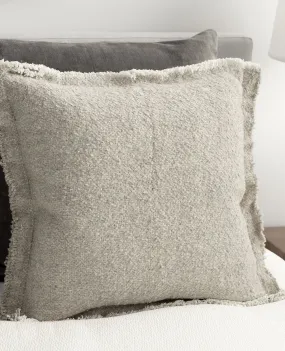 Linen/Wool Cushion Oatmeal
