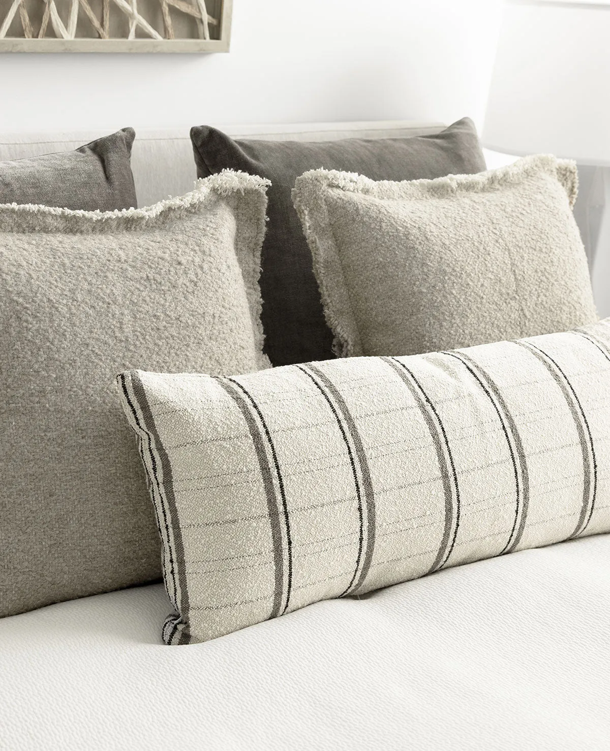 Linen/Wool Cushion Oatmeal