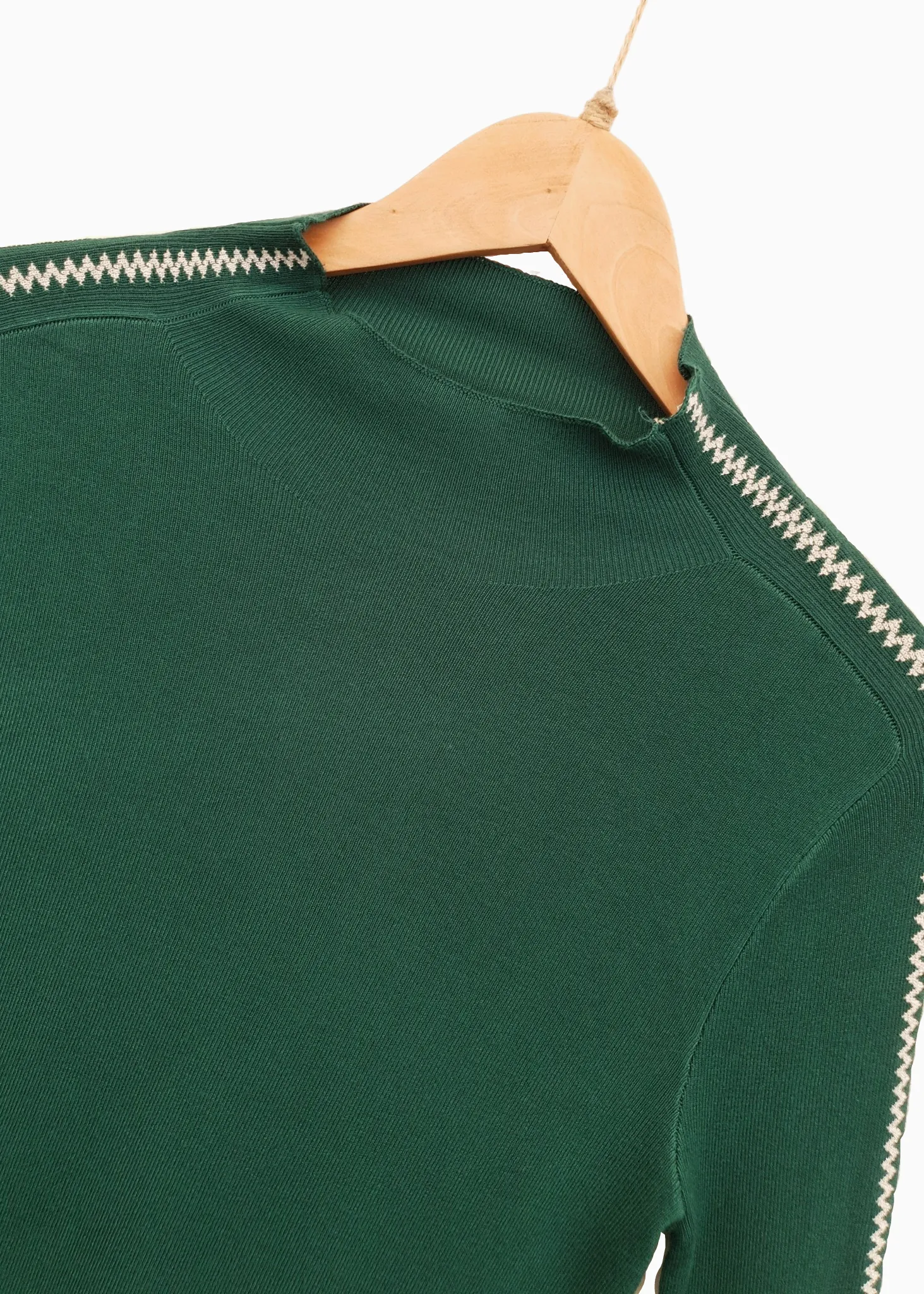 LUCA | Zig Zag Pullover | Green