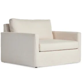 Maddox Slipcover Chair and a Half, Evere Oatmeal