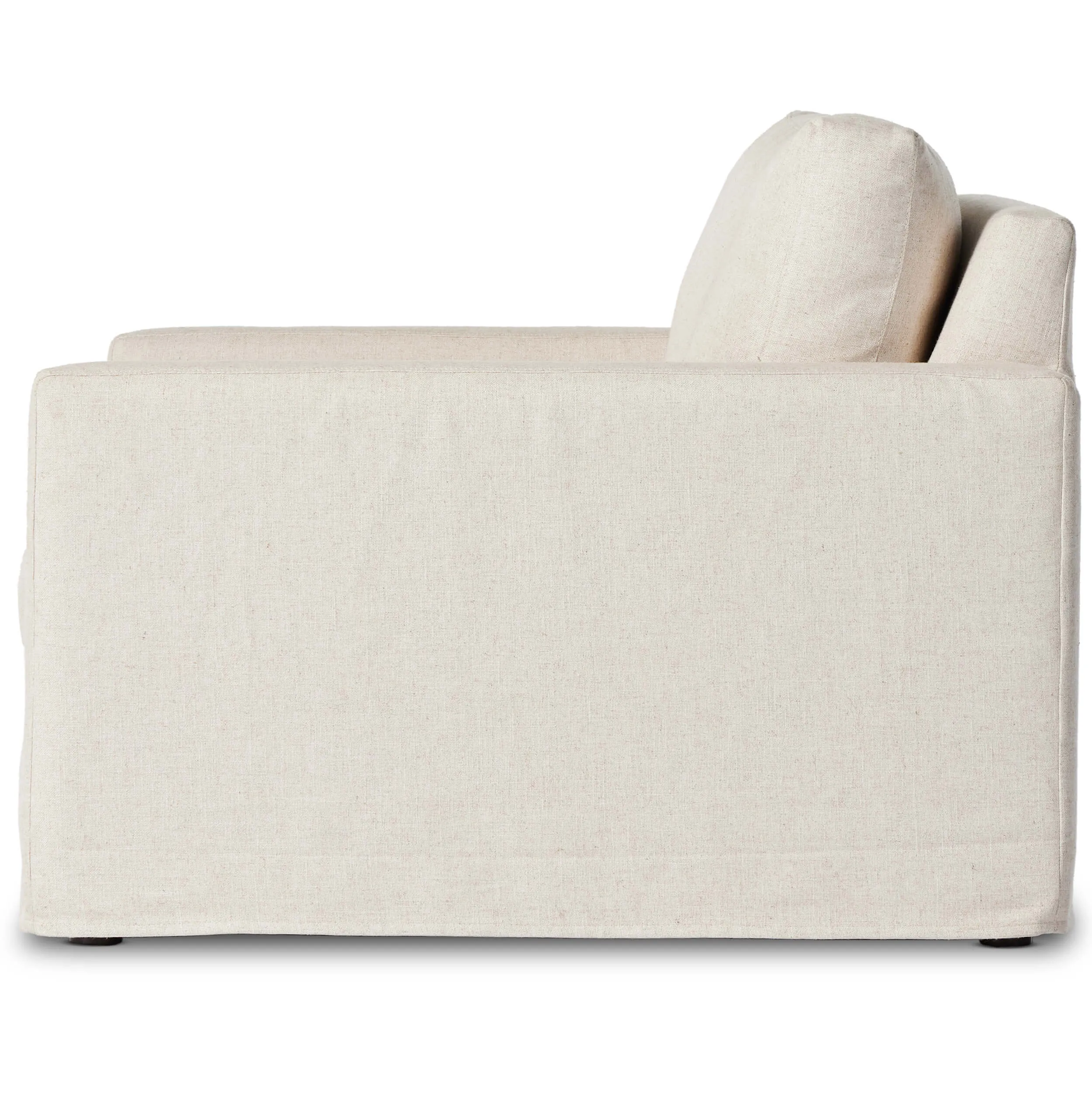 Maddox Slipcover Chair and a Half, Evere Oatmeal