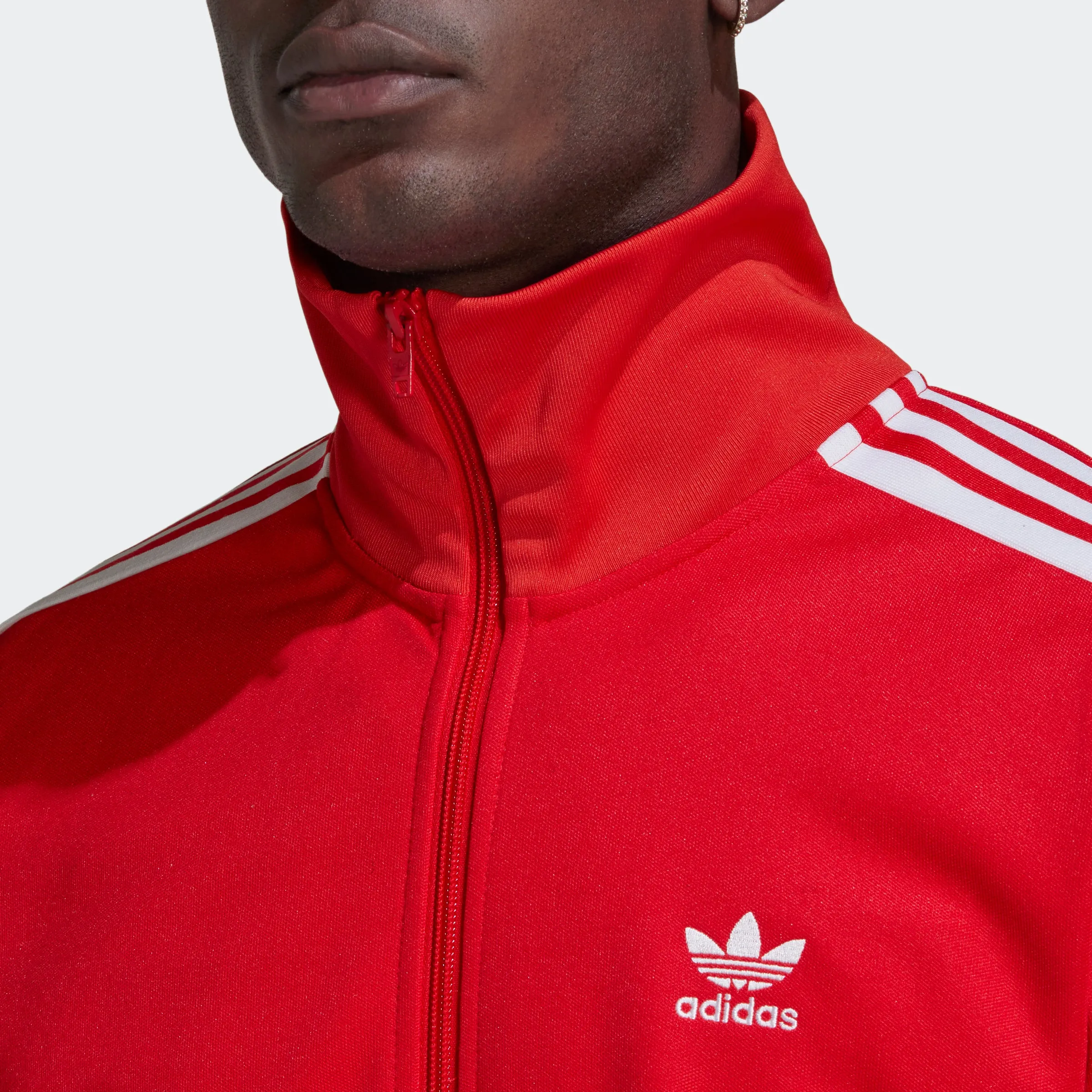 Men's adidas Originals Adicolor Classics Beckenbauer Track Jacket Red