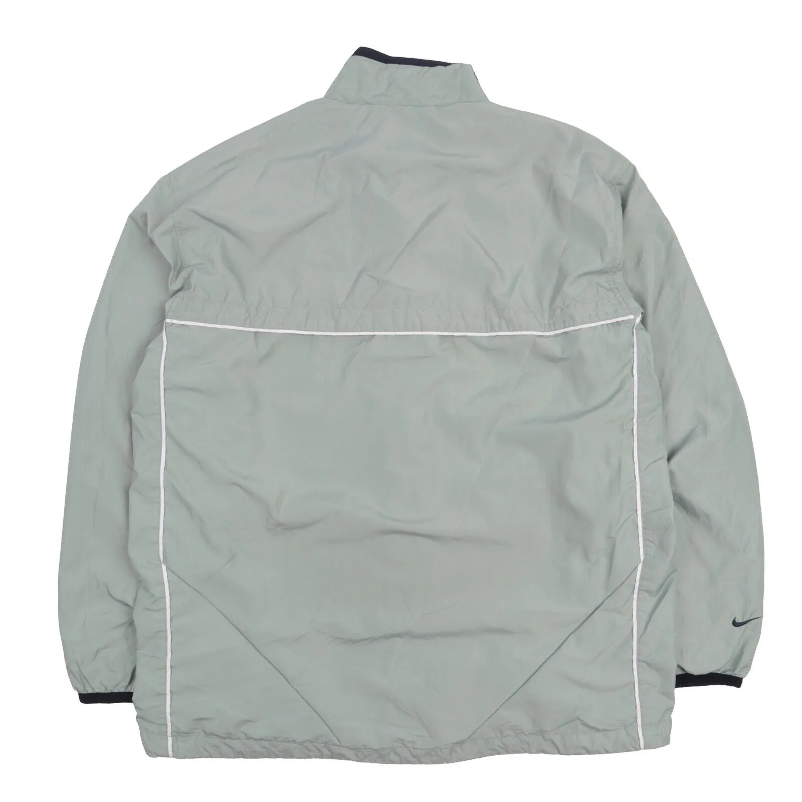 Men's Vintage NIKE Court Grey Track Zip Jacket Size M
