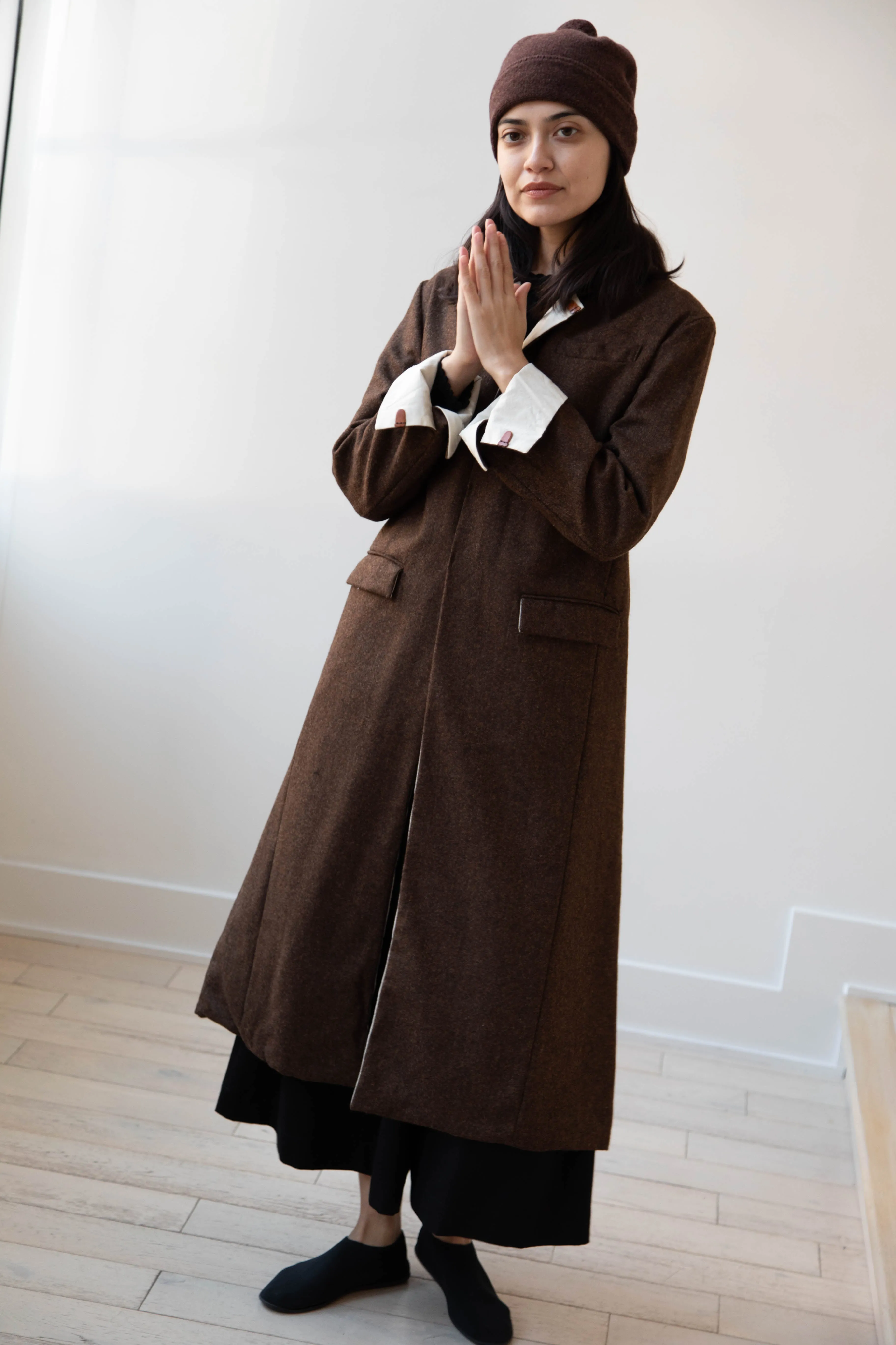 MHL | Felted Hat in Chestnut