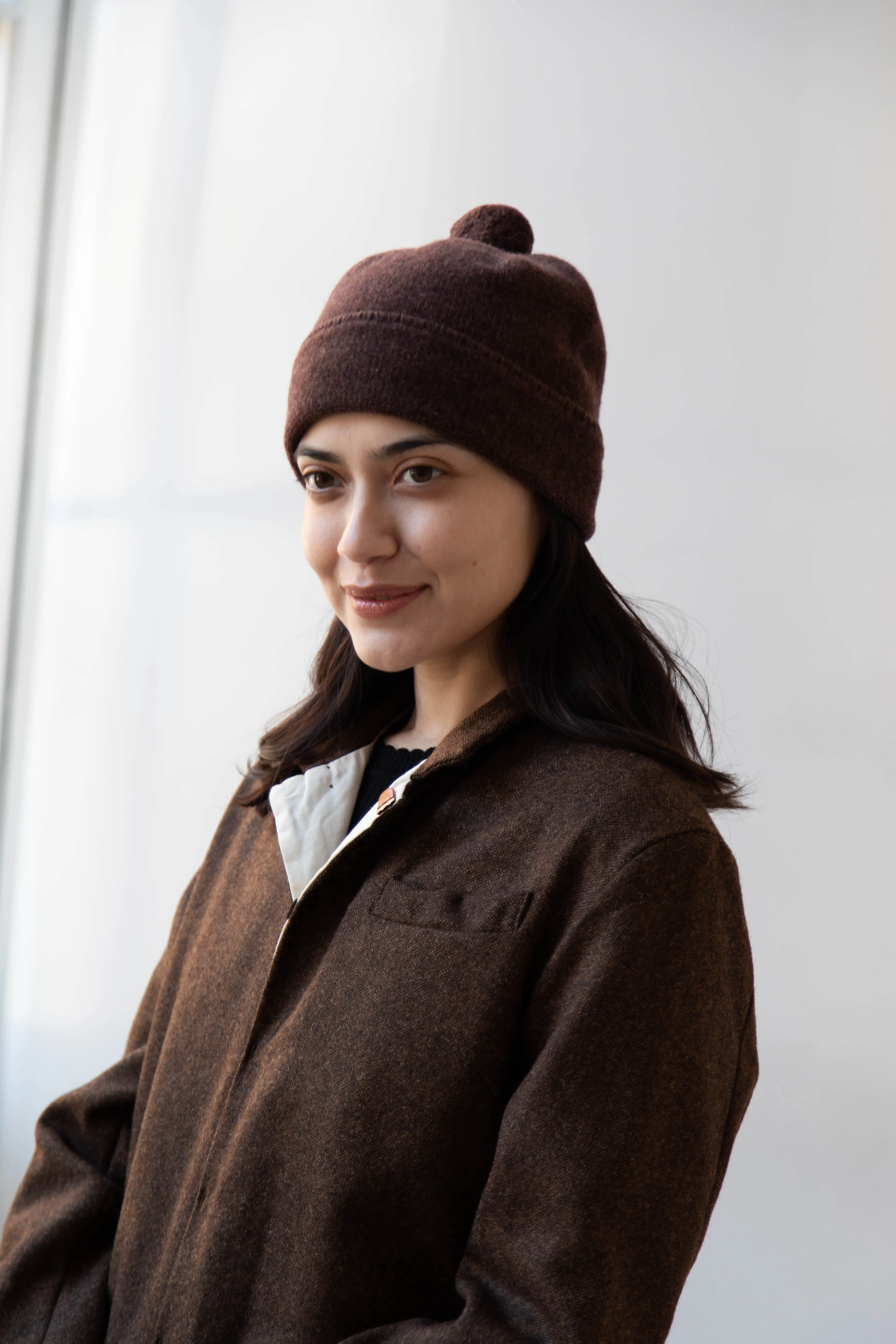 MHL | Felted Hat in Chestnut