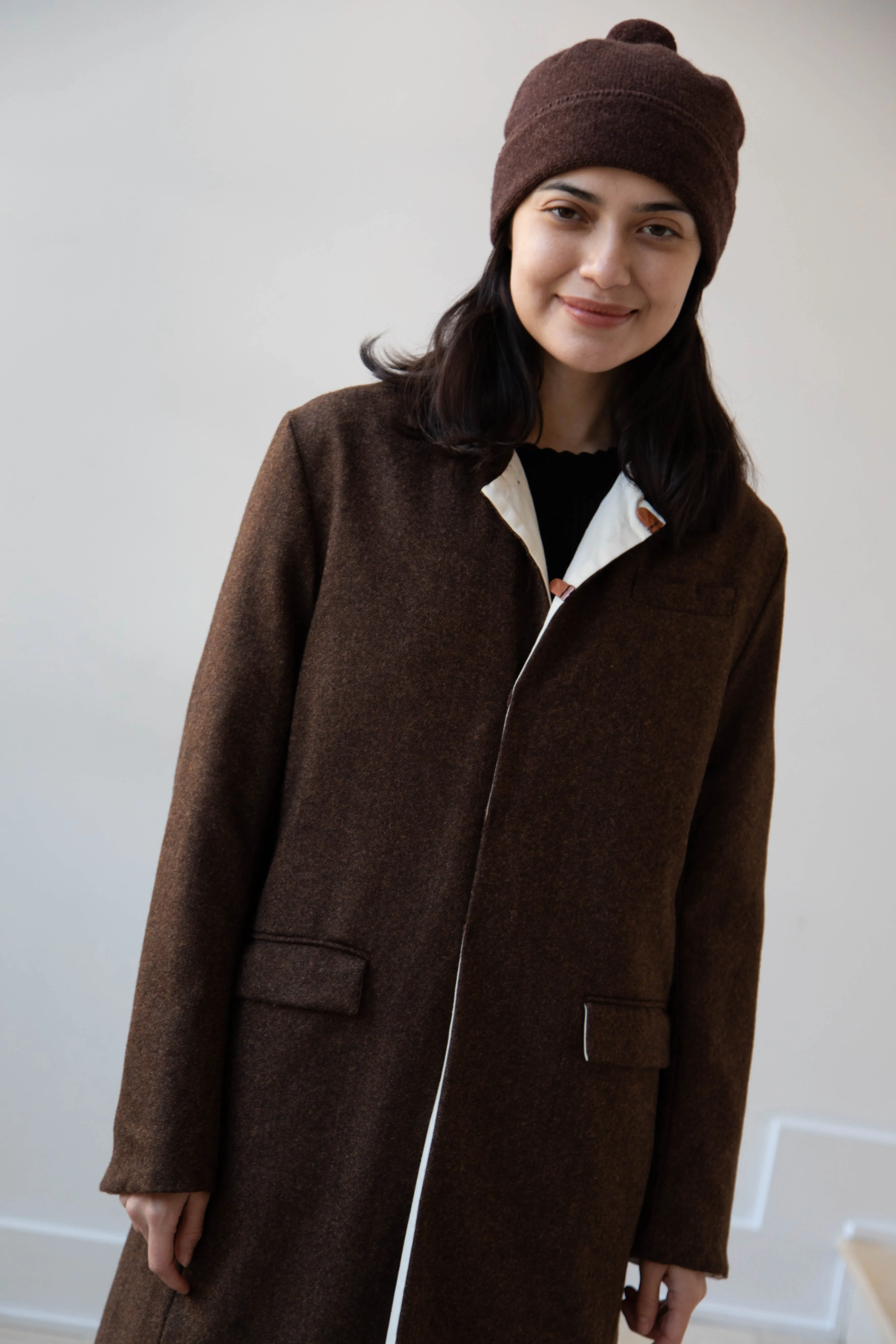 MHL | Felted Hat in Chestnut