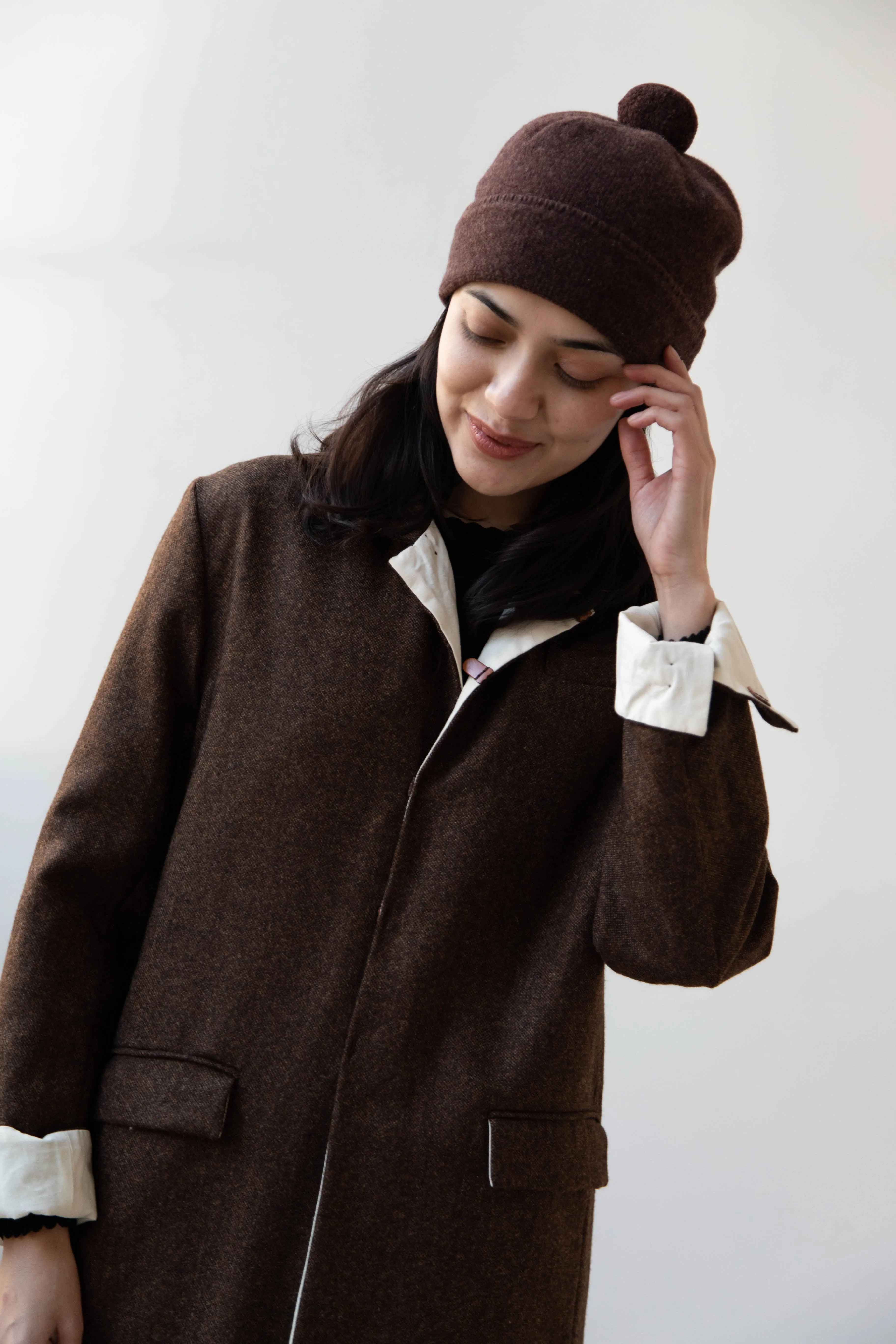 MHL | Felted Hat in Chestnut