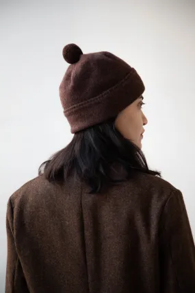 MHL | Felted Hat in Chestnut