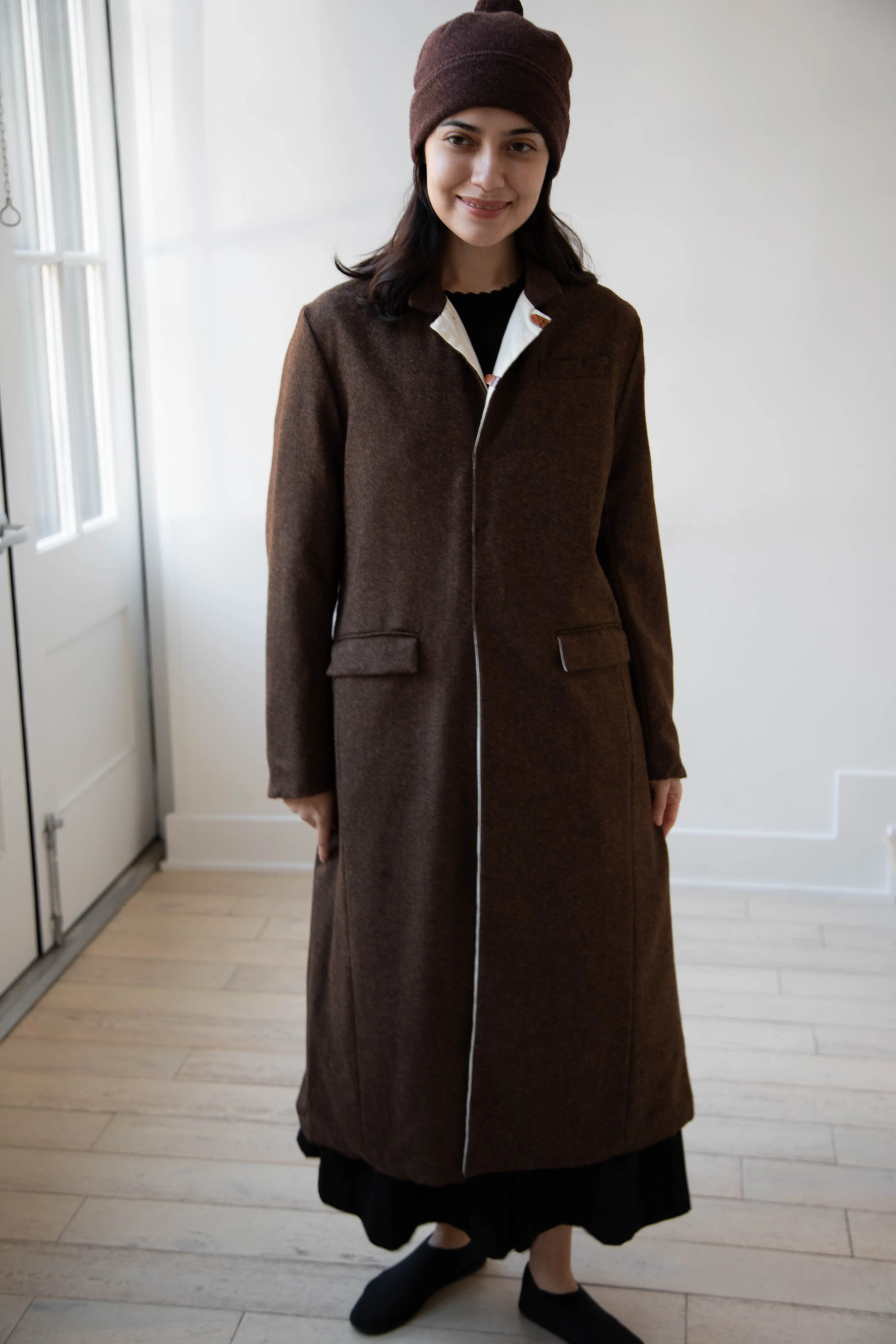 MHL | Felted Hat in Chestnut