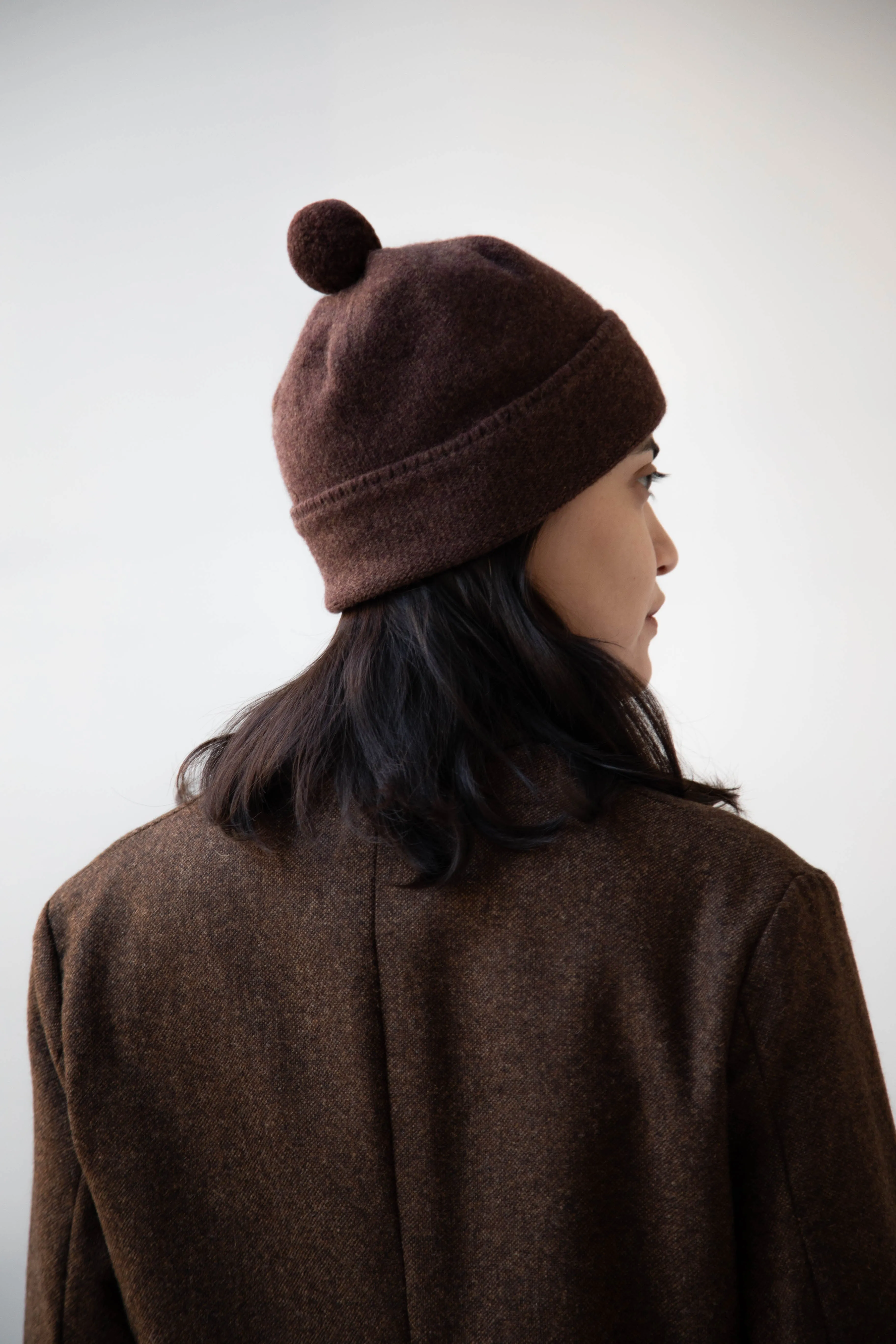 MHL | Felted Hat in Chestnut