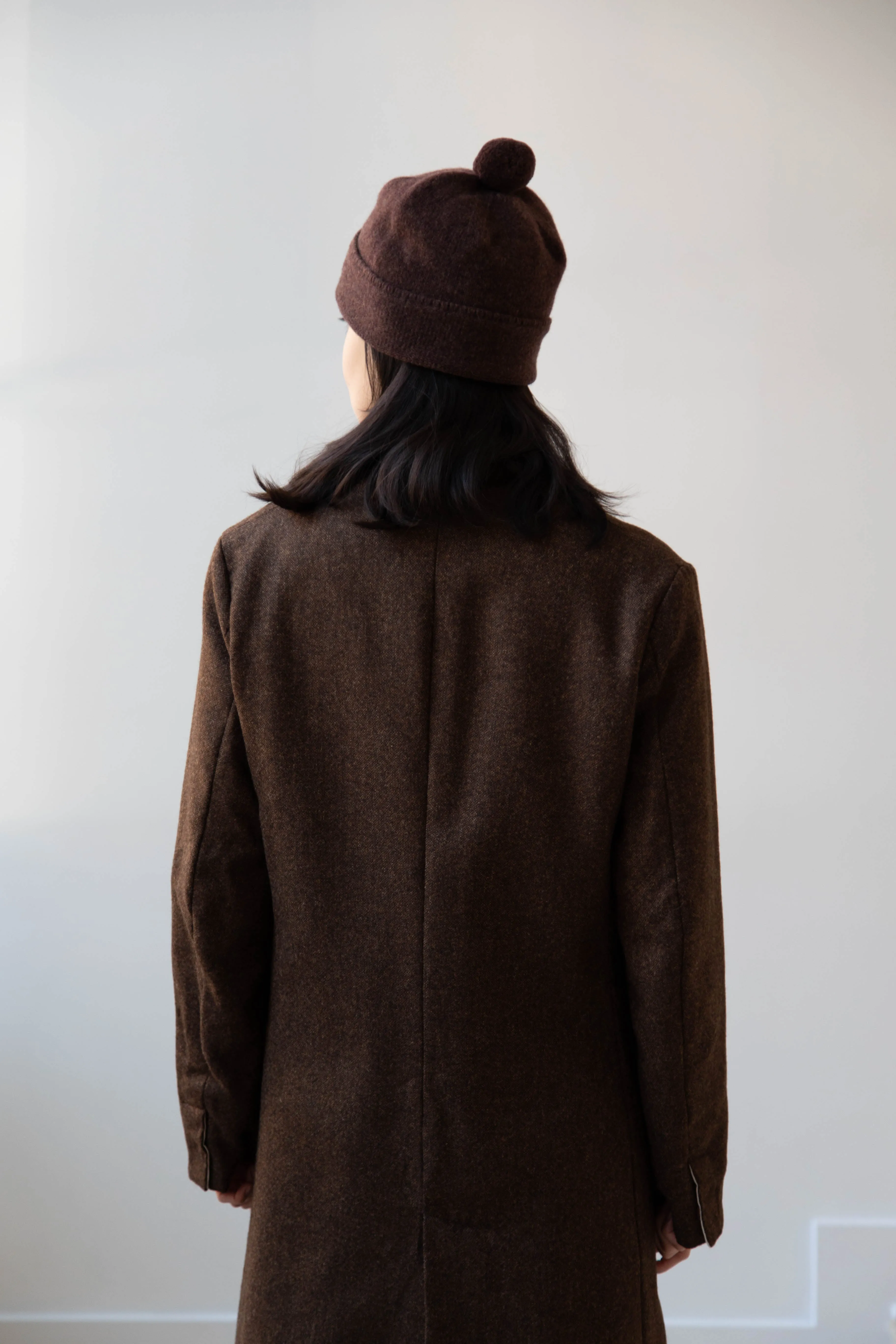 MHL | Felted Hat in Chestnut