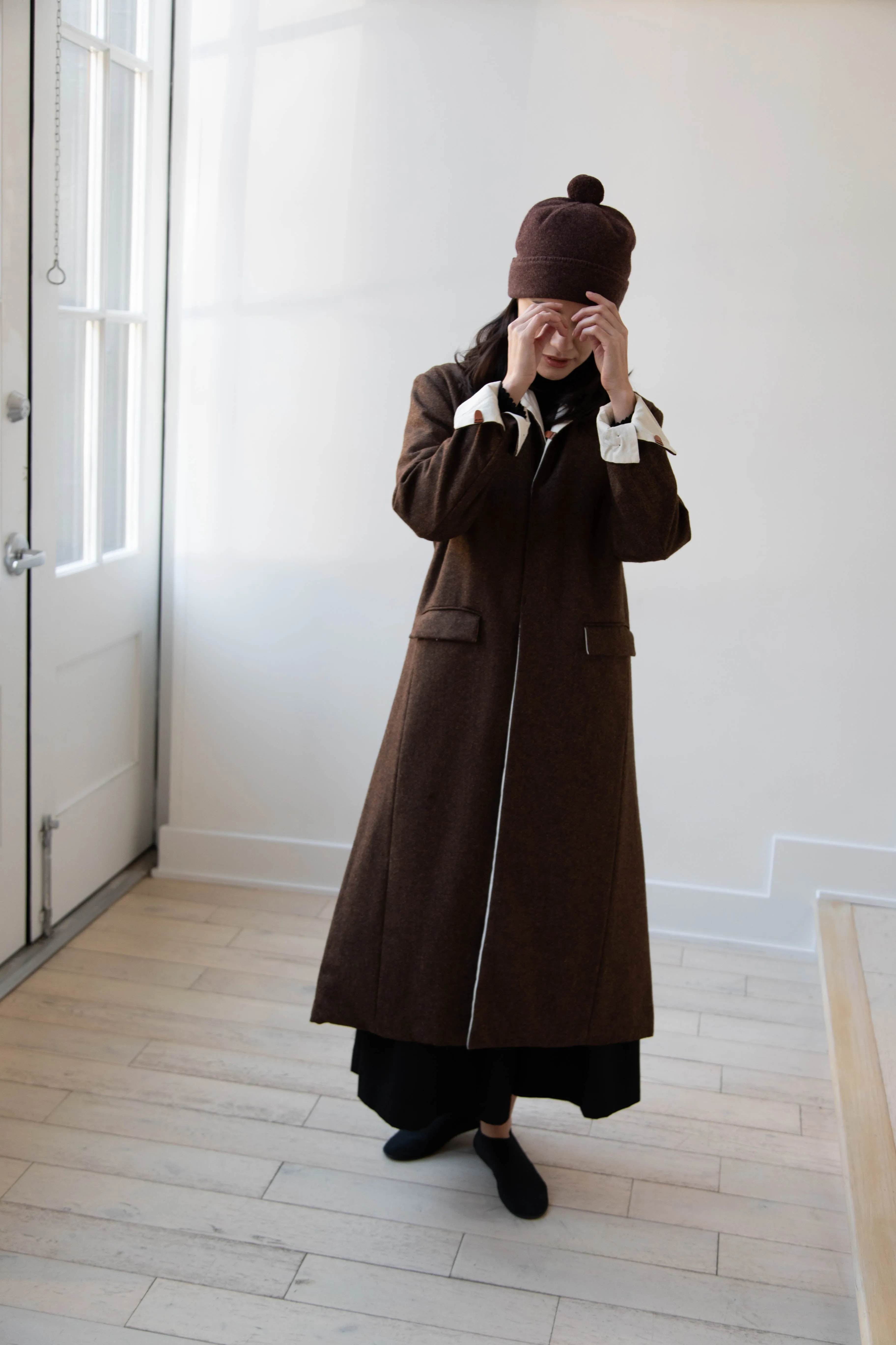 MHL | Felted Hat in Chestnut