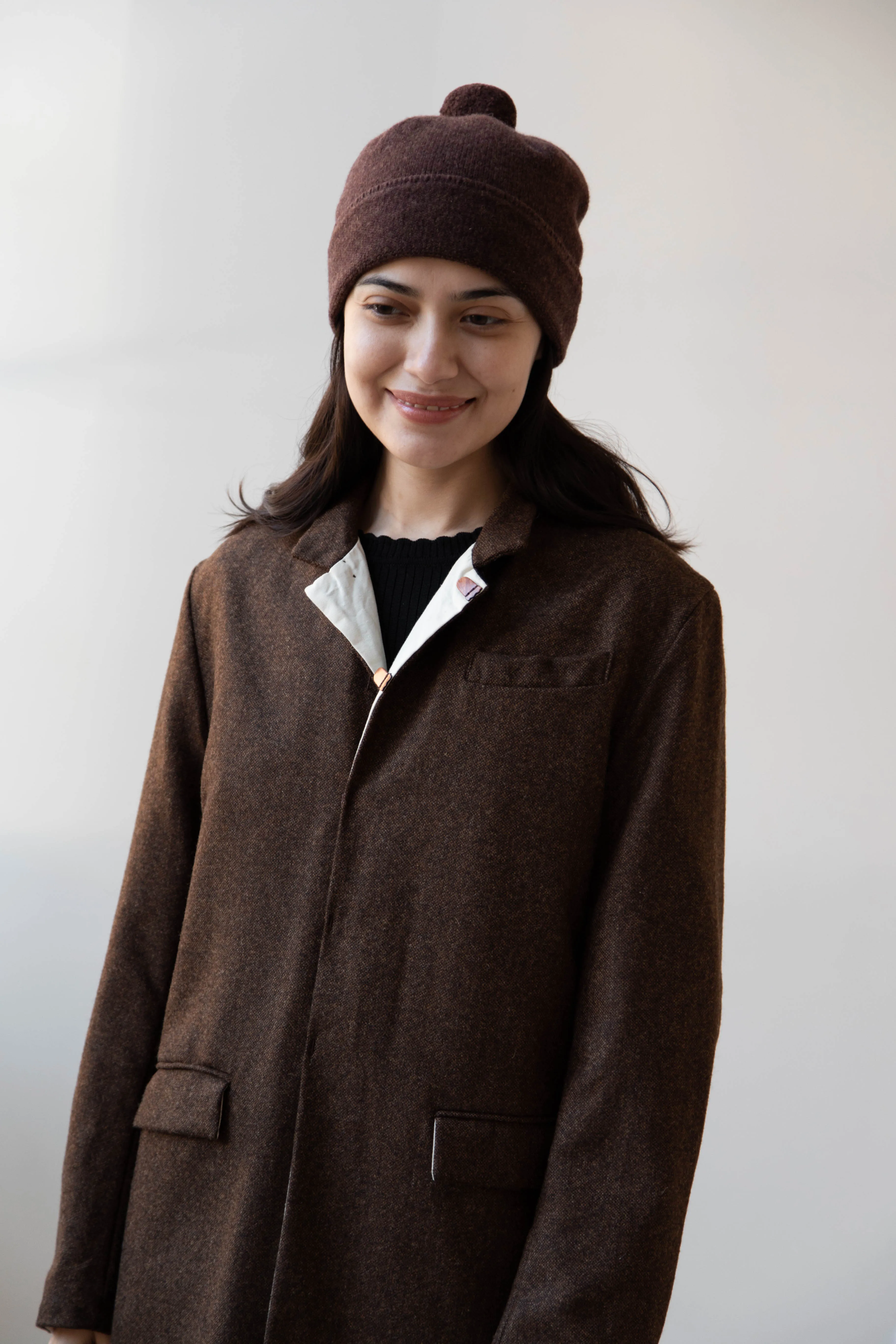 MHL | Felted Hat in Chestnut