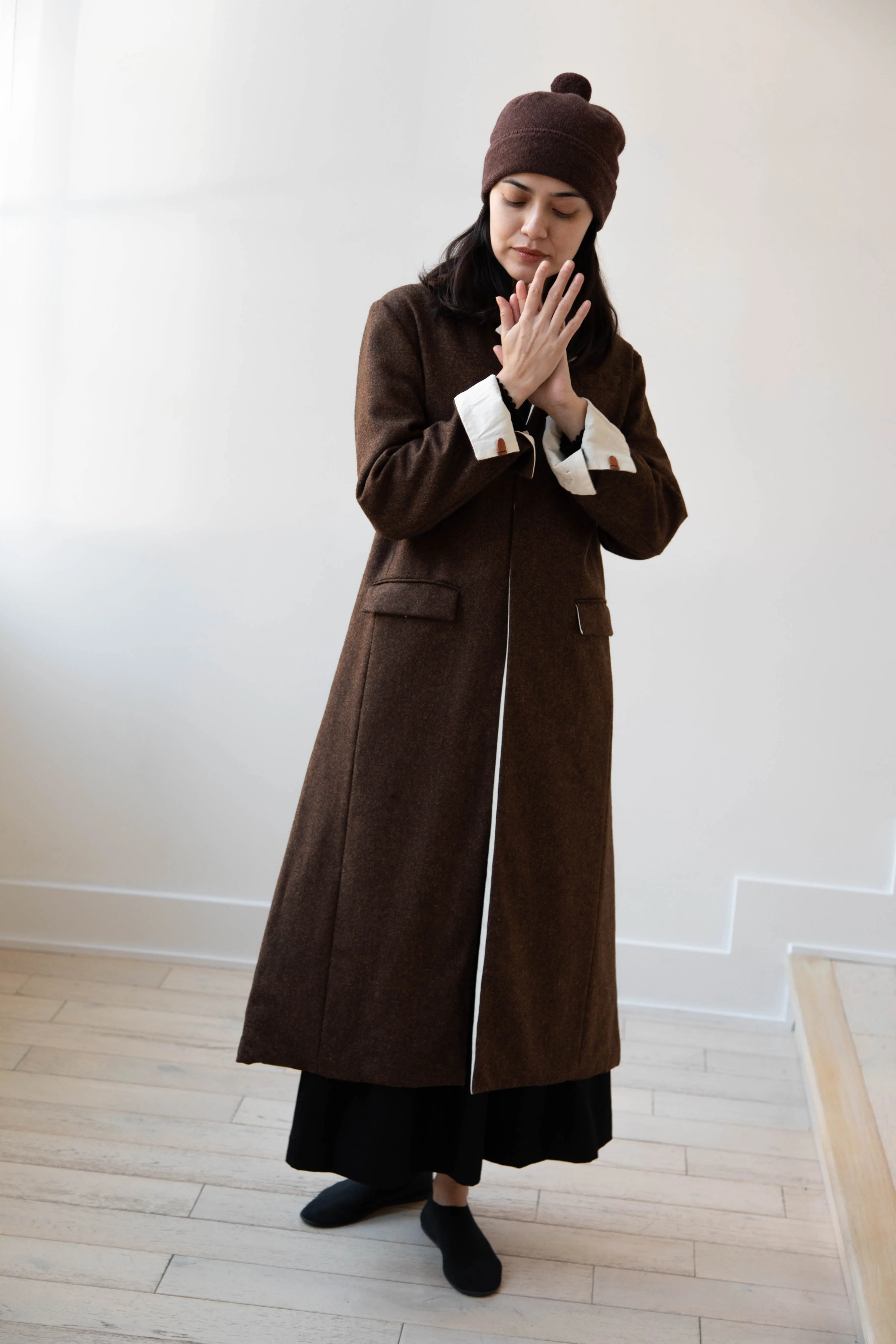MHL | Felted Hat in Chestnut
