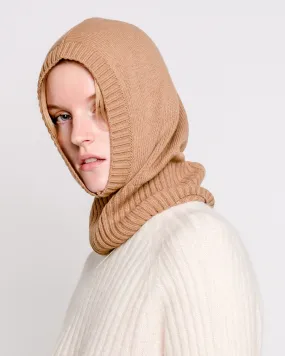 Miley knit baclava in camel