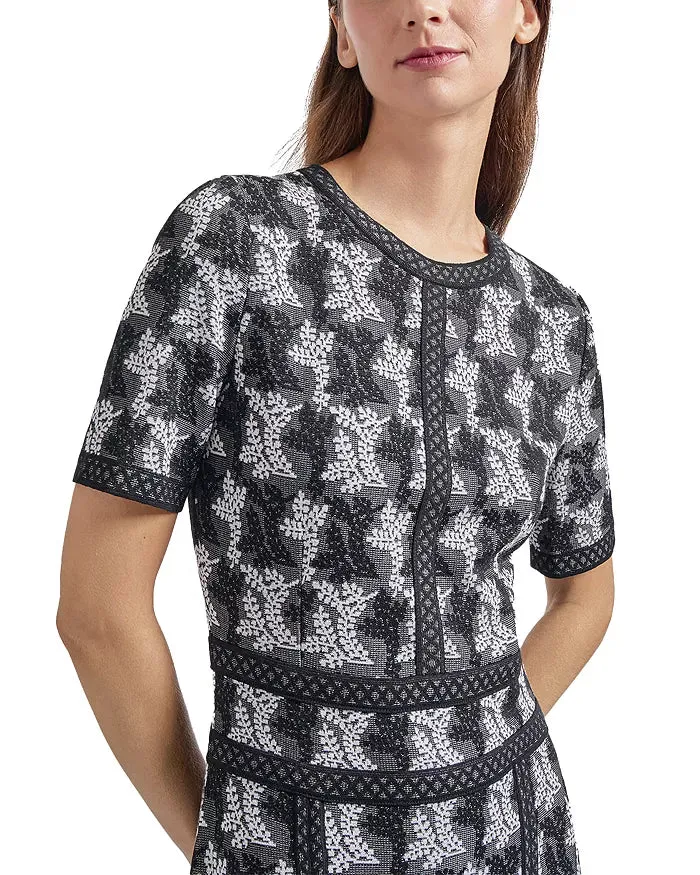 Misook A-Line Midi Dress