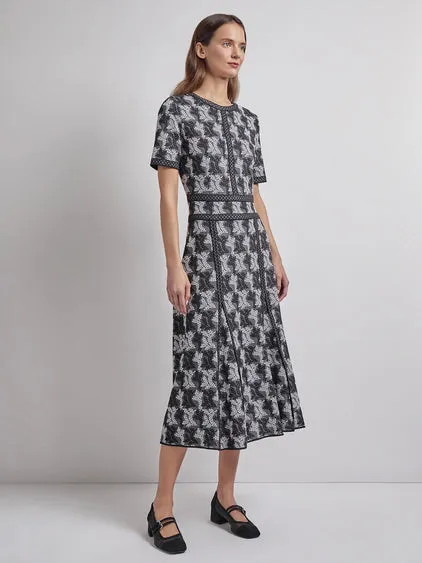 Misook A-Line Midi Dress