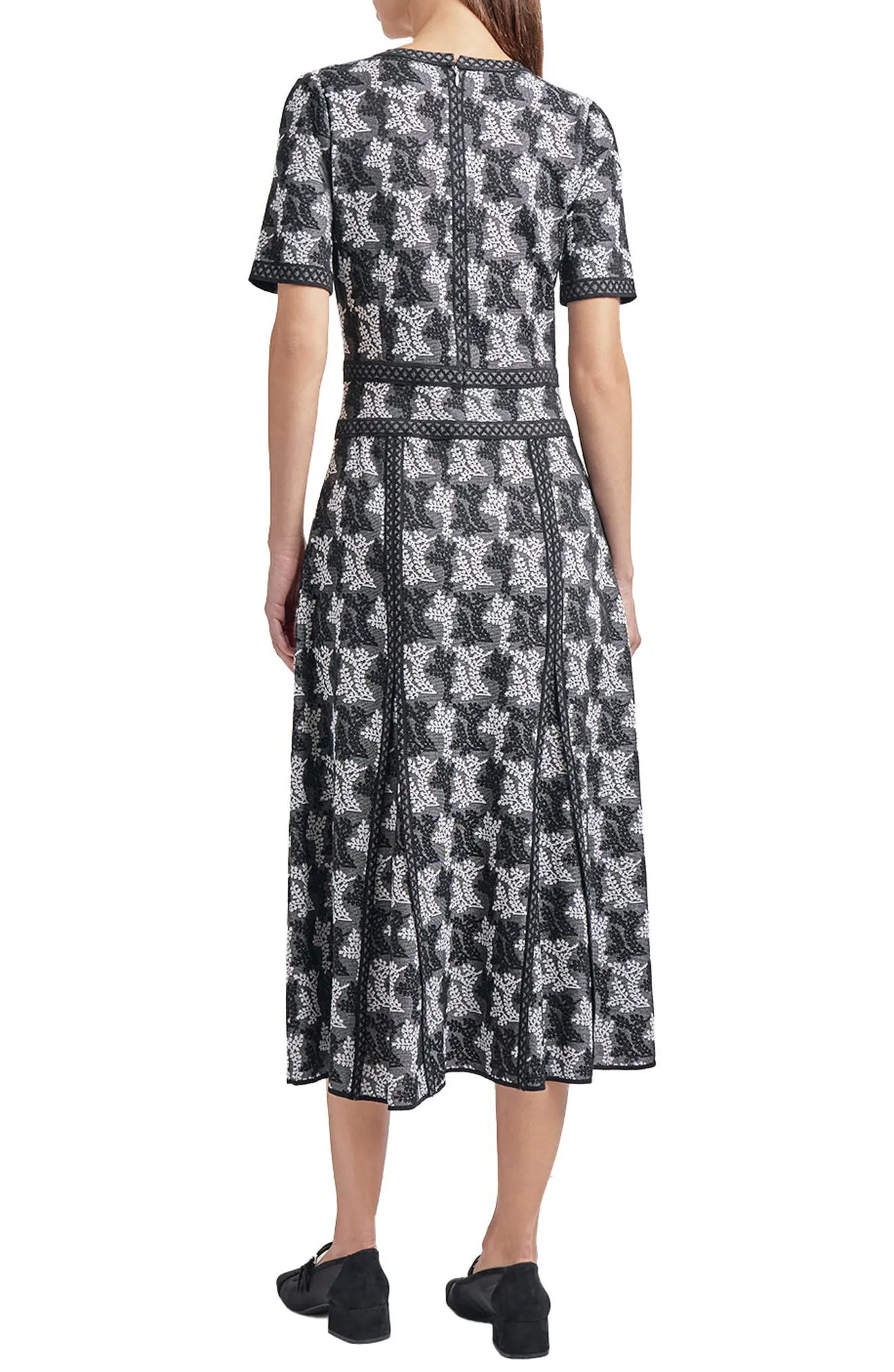 Misook A-Line Midi Dress