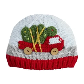 MUD Christmas Truck Knit Hat
