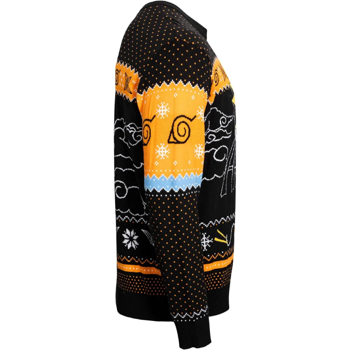 Naruto Ugly Christmas Sweater JulesRoche Anime Ramen Sasuke