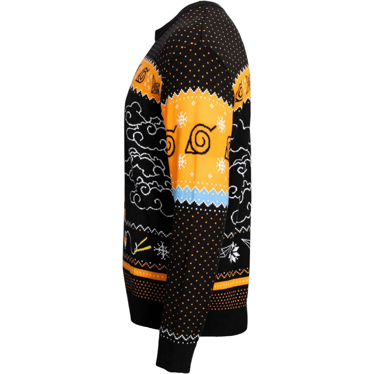 Naruto Ugly Christmas Sweater JulesRoche Anime Ramen Sasuke