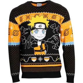Naruto Ugly Christmas Sweater JulesRoche Anime Ramen Sasuke