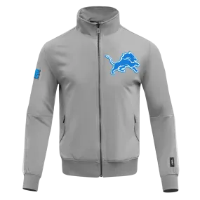 NFL DETROIT LIONS CLASSIC MEN'S DK TRACK JACKET (GRAY)