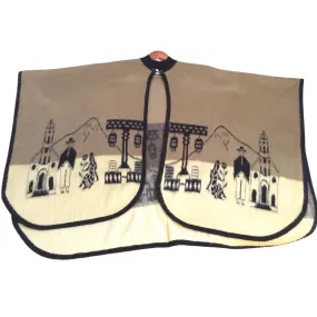 Novelty Wool Poncho
