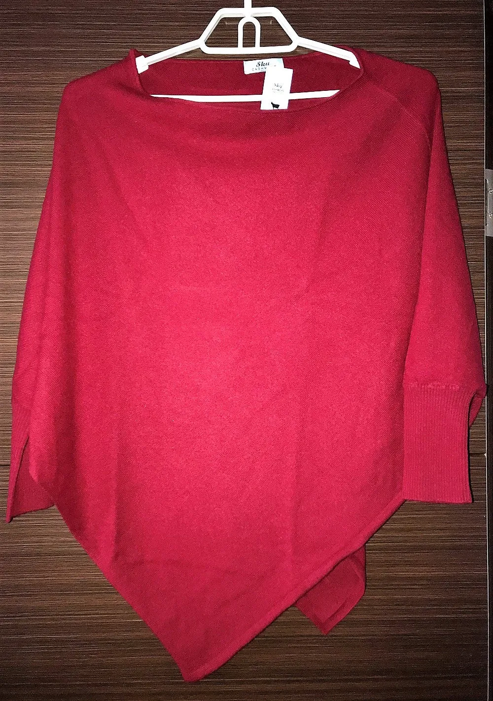 Poncho with Cuffs