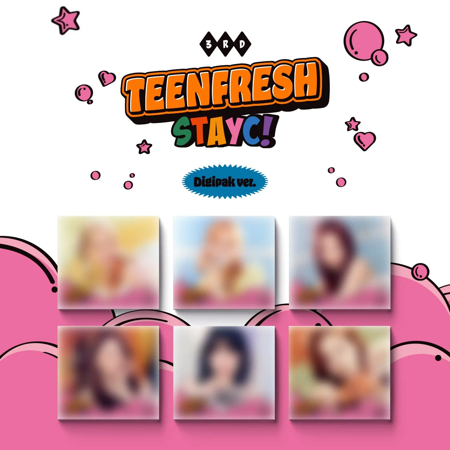 (POP-UP EXCLUSIVE) STAYC - TEENFRESH (3rd Mini Album) DIGIPAK - POP-UP EXCLUSIVE PHOTOCARD   US EXCLUSIVE PHOTOCARD