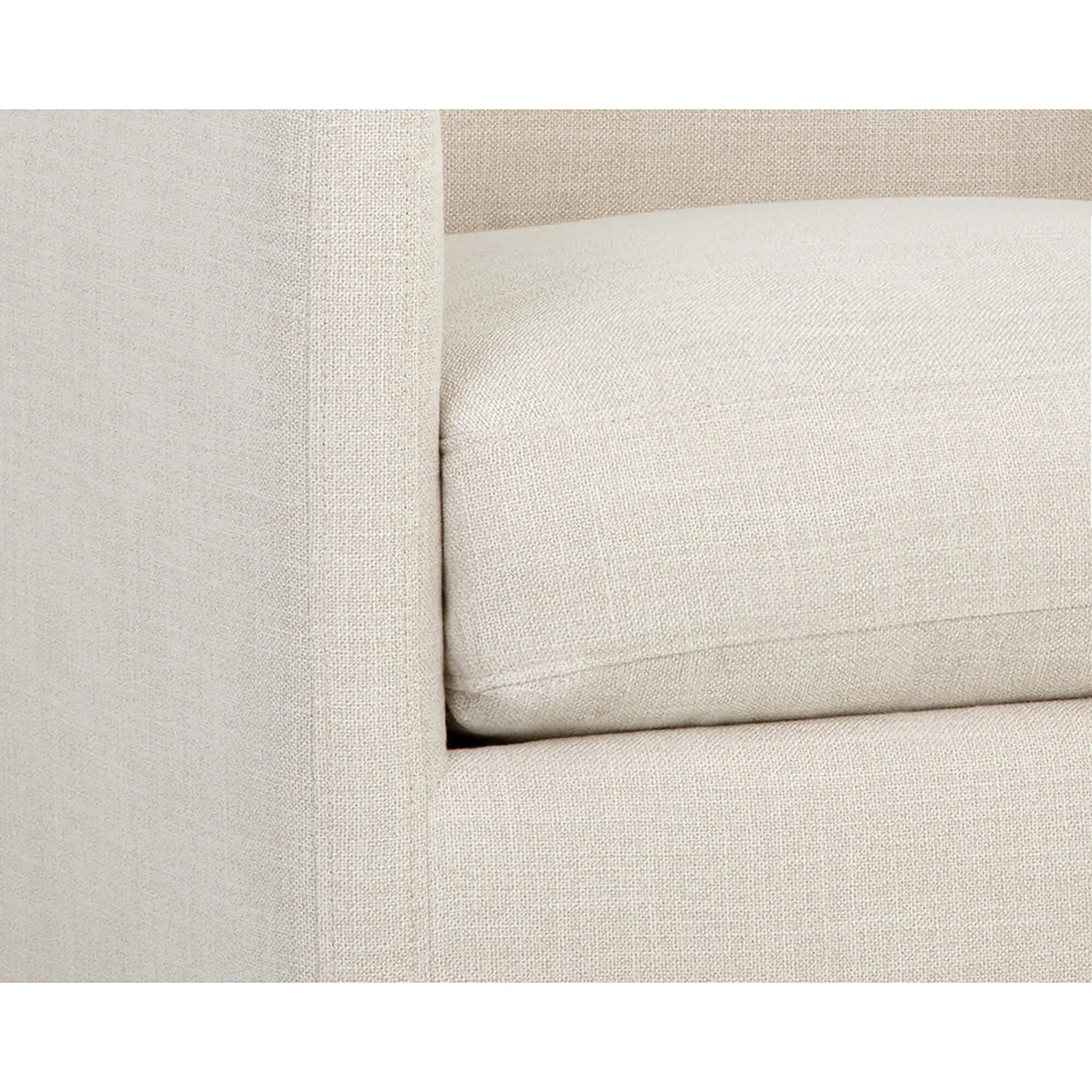Portman Swivel Chair, Effie Linen