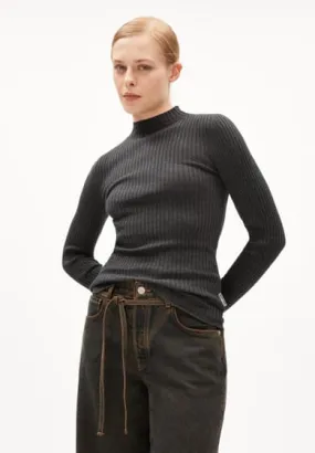 Pullover ALAANIA steel melange | ARMEDANGELS