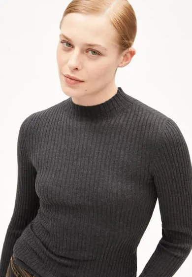 Pullover ALAANIA steel melange | ARMEDANGELS