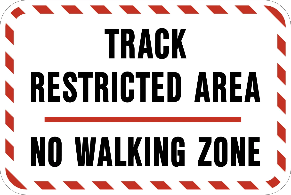 Railway Track Restricted Area