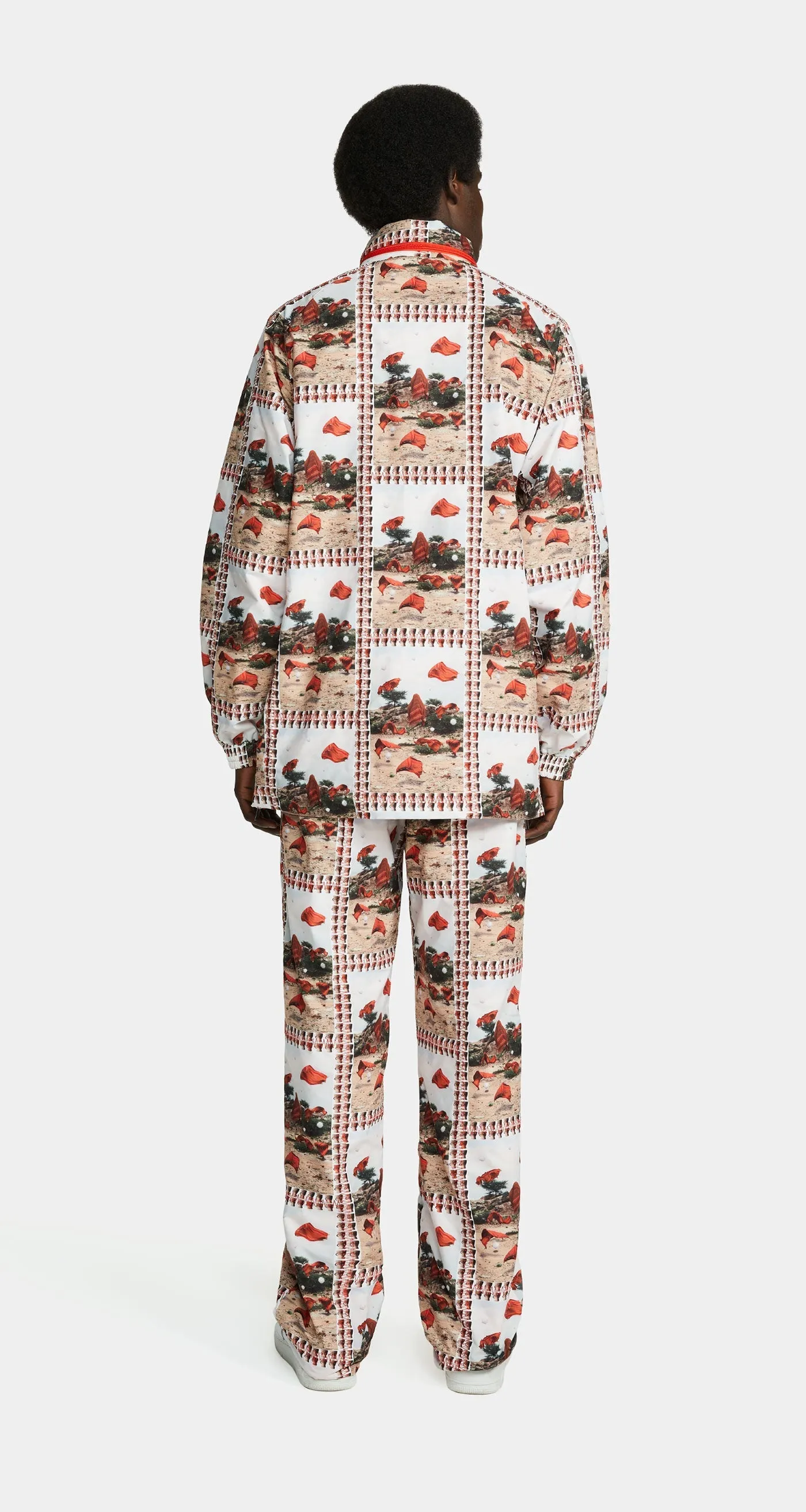 Red Grey Ramses Jacket