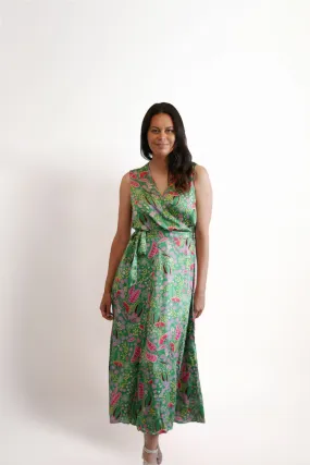 Sam Wrap Dress – Boodja – Premium Viscose Satin