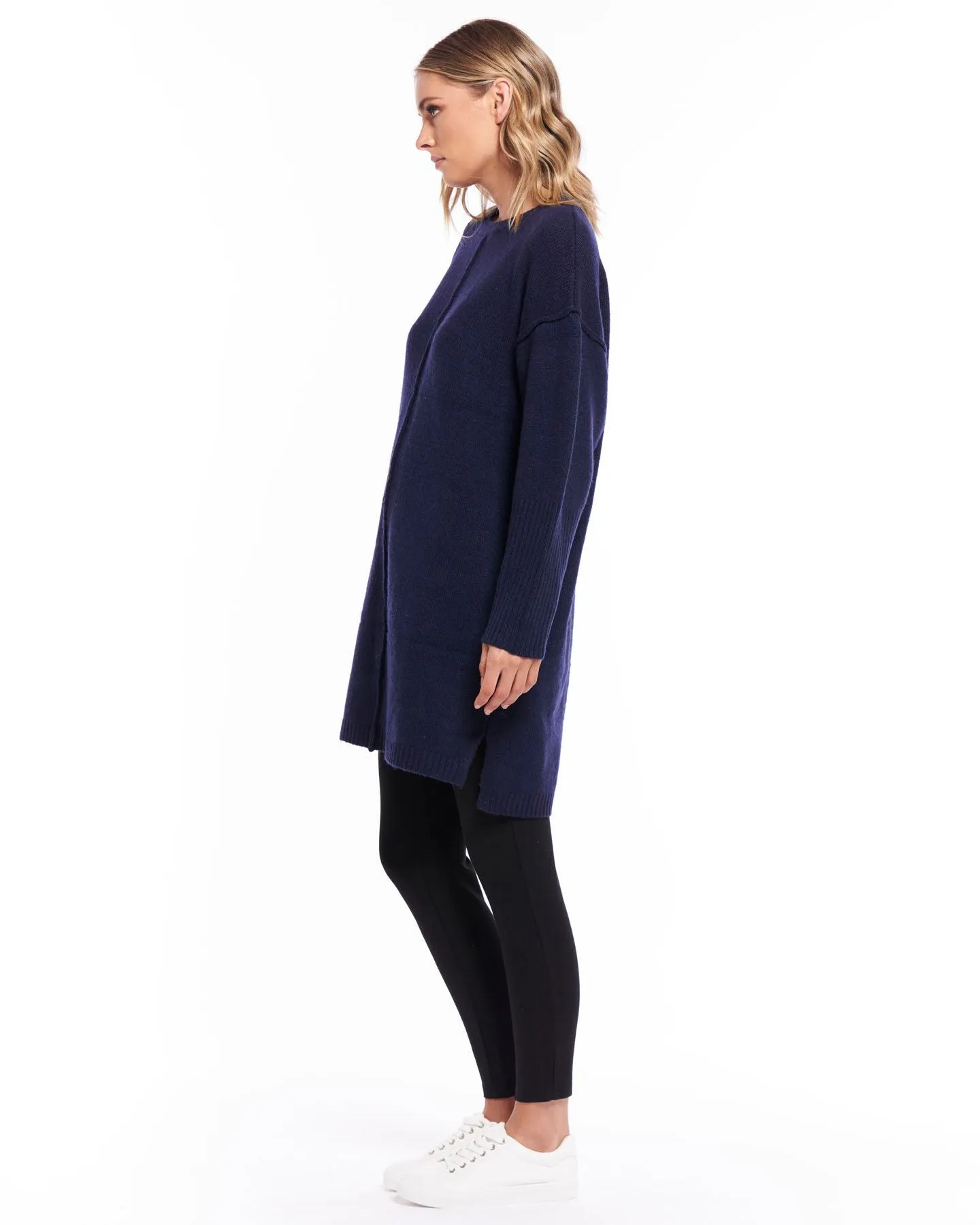Saskia Knit Dress Ink/Navy