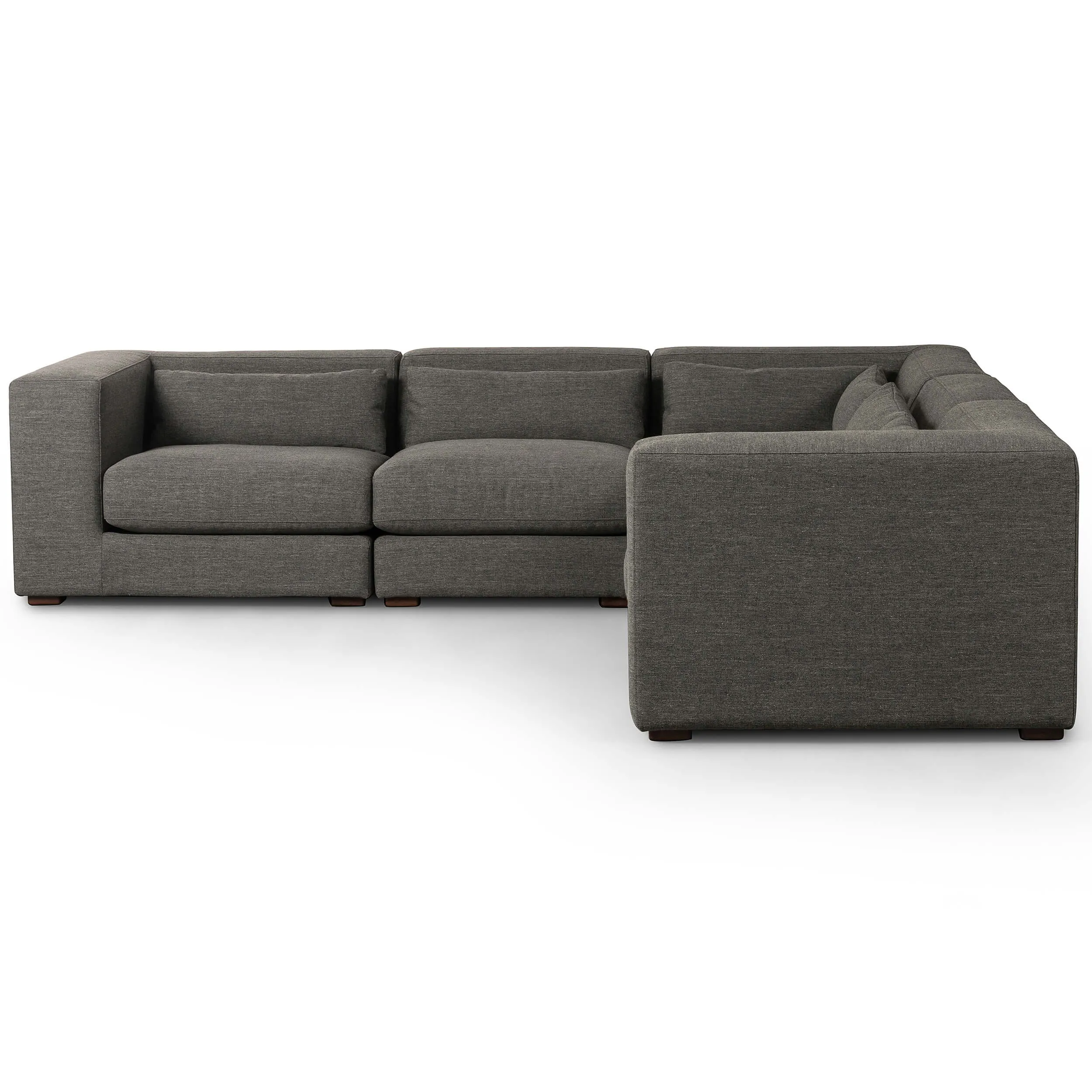 Sena 5 Piece Sectional, Alcala Graphite