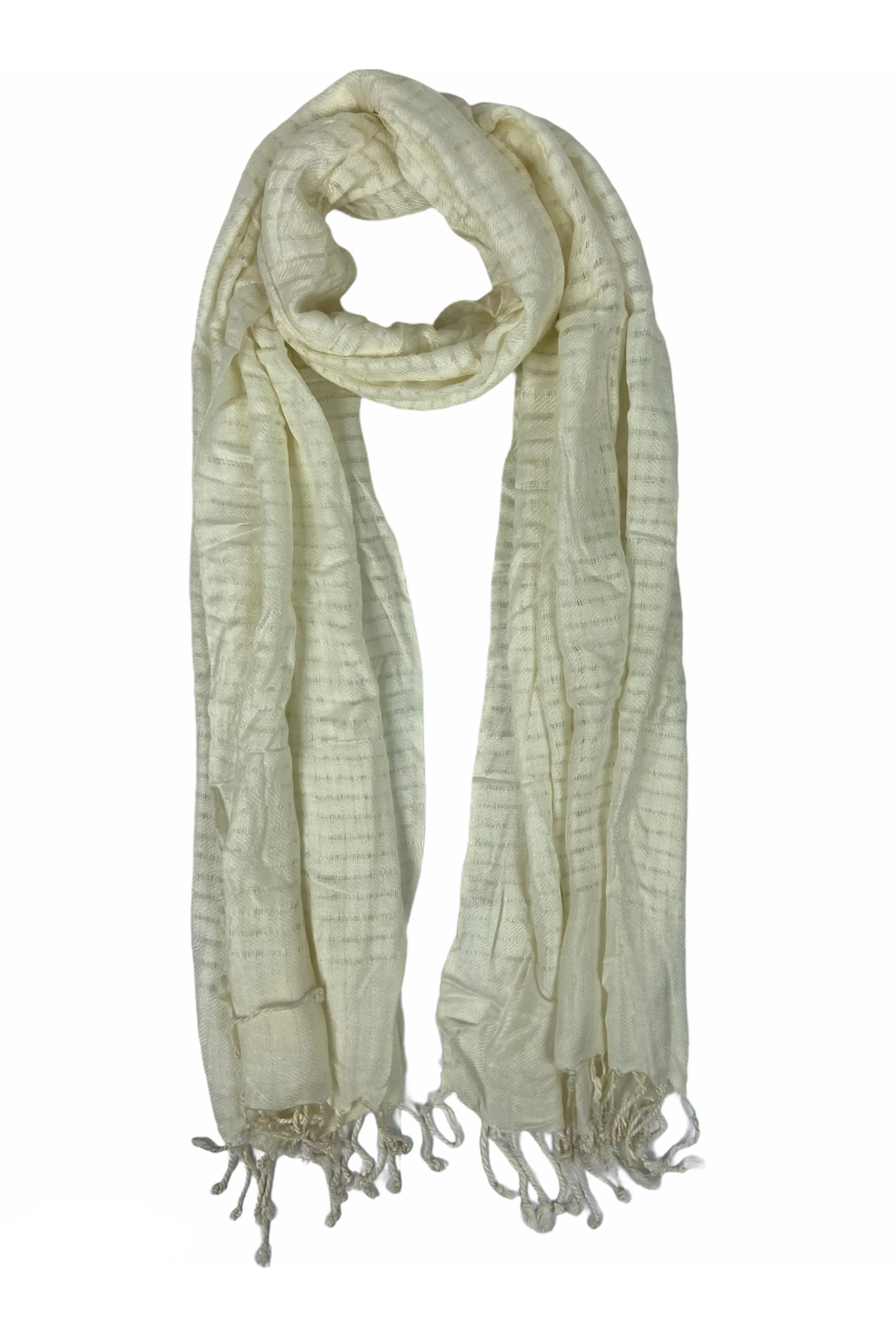 SF 204 Women's Soft Cotton Woven Lightweight Fashionable Stole Scarf