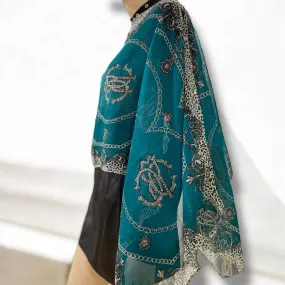 Sheer Poncho Shawl Top